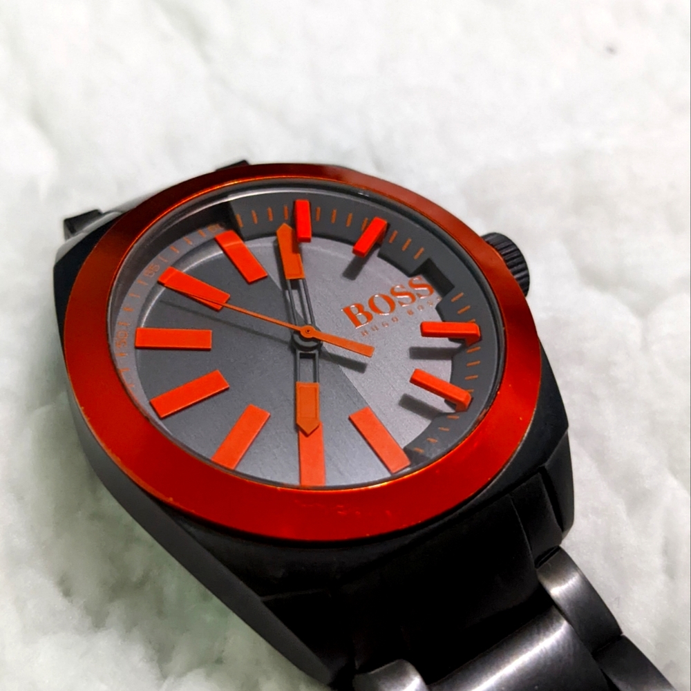 Hugo Boss LONDON, STEEL BRACELET STRAP WATCH
